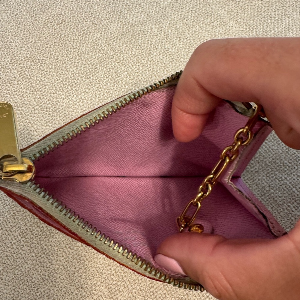 Louis Vuitton Multicolor Key Pouch Monogram Clés Coin Card Holder Murakami 🌈 - Picture 10 of 13